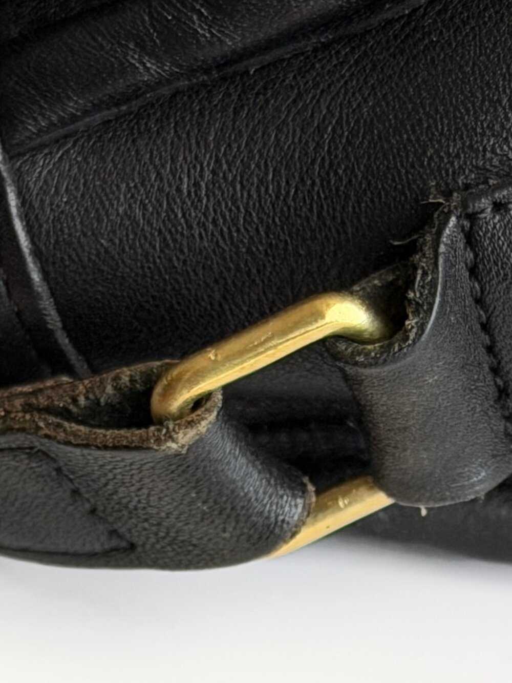 Vintage Coach 9790 City Bag Black Leather USA Crossbody 1994 - Picture 9 of 16